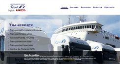 Desktop Screenshot of logisticamarrero.com